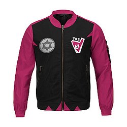 Pokemon Jackets - Poke Dark Uniform Bomber Jacket FH0709