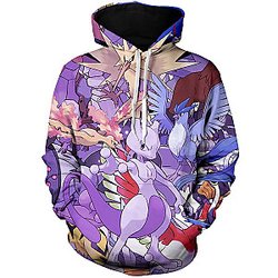 Pokemon Hoodies - Legendary Unisex Pullover Hoodie FH0709