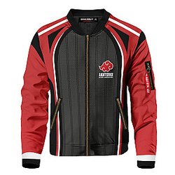 Naruto Jackets - Personalized Akatsuki Shinobi Bomber Jacket FH0709