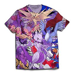 Pokemon T-shirts - Legendary Unisex T-Shirt FH0709