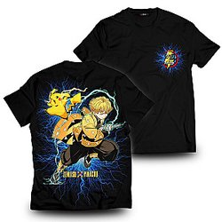 Pokemon T-shirts - Zenitsu Collab Unisex T-Shirt FH0709