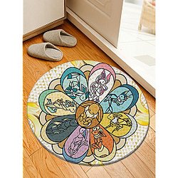 Pokemon Rugs - Poke Go Eevee Carpet/Rug FH0709