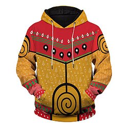 Naruto Hoodies - Nine Tails Christmas Chakra Unisex Pullover Hoodie FH0709