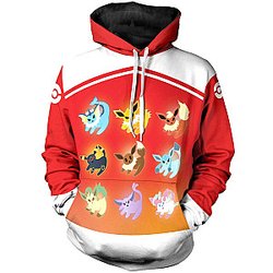 Pokemon Hoodies - Lion King Eevee Unisex Pullover Hoodie FH0709