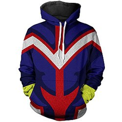 MHA Hoodies - All Might Unisex Pullover Hoodie FH0709