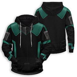 MHA Hoodies - Musketeer Deku Unisex Pullover Hoodie FH0709