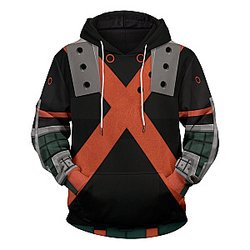 MHA Hoodies - Katsuki Bakugo Unisex Pullover Hoodie FH0709