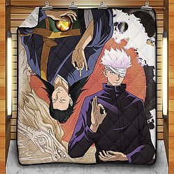 Jujutsu Kaisen Blankets - Gojo x Geto Cozy Quilt Blanket FH0709