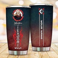 Jujutsu Kaisen Tumbler - Personalized Half Demon Yuji Tumbler FH0709