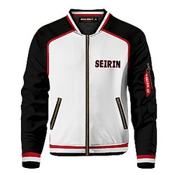 Kuroko Basketball Jackets - Kuroko Basketball Seirin Bomber Jacket FH0709