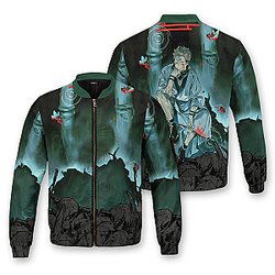 Jujutsu Kaisen Jackets - Sukuna Domain Expansion Bomber Jacket FH0709