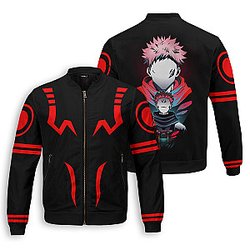 Jujutsu Kaisen Jackets - Itadori Bomber Jacket FH0709