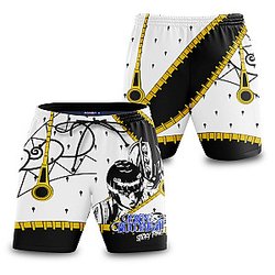 JJBA Shorts - Bruno Sticky Finger Beach Shorts FH0709