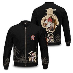 Naruto Jackets - Gaara Spirit Bomber Jacket FH0709