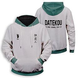 Haikyuu Hoodies - Haikyuu Datekou Unisex Pullover Hoodie FH0709