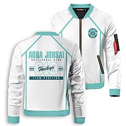 Haikyuu Jackets - Personalized 819 Aoba Johsai Bomber Jacket FH0709