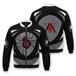 Hunter x Hunter Jackets - HxH Spider Bomber Jacket FH0709