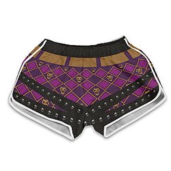 JJBA Shorts - Kira Killer Queen Women Beach Shorts FH0709