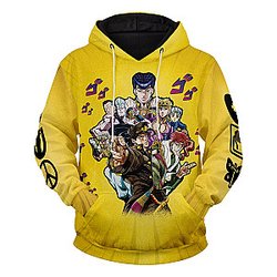 JJBA Hoodies - Jojo's Bizarre Adventure Unisex Pullover Hoodie FH0709