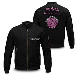 Haikyuu Jackets - Shiratorizawa Rally Bomber Jacket FH0709