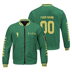 Haikyuu Jackets - Personalized Kakugawa Libero Bomber Jacket FH0709