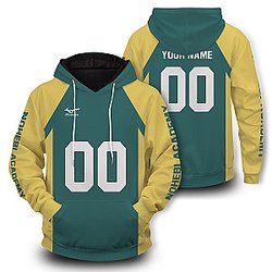 Haikyuu Hoodies - Personalized Team Nohebi Unisex Pullover Hoodie FH0709