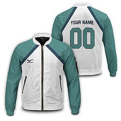 Haikyuu Jackets - Personalized Nohebi Libero Bomber Jacket FH0709