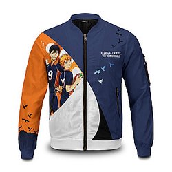 Haikyuu Jackets - Hinata x Kageyama Bomber Jacket FH0709