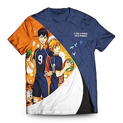 Haikyuu T-shirts - Hinata x Kageyama Unisex T-Shirt FH0709