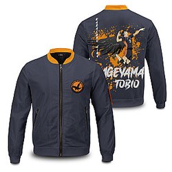 Haikyuu Jackets - Tobio Wings Bomber Jacket FH0709