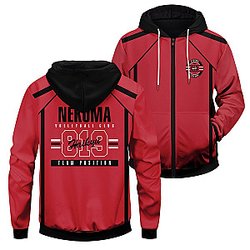 Haikyuu Hoodies - Personalized 819 Nekoma Unisex Zipped Hoodie FH0709