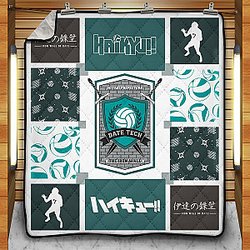 Haikyuu Blankets - Date Tech Cozy Quilt Blanket FH0709