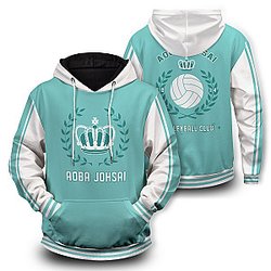 Haikyuu Hoodies - Aoba Johsai Jersey Unisex Pullover Hoodie FH0709