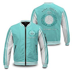 Haikyuu Jackets - Aoba Johsai Jersey Bomber Jacket FH0709