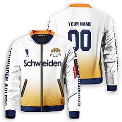 Haikyuu Jackets - Personalized Schweiden Adlers Bomber Jacket FH0709