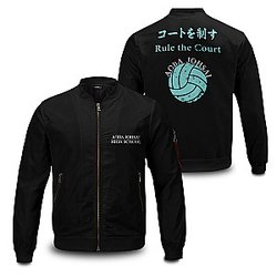 Haikyuu Jackets - Aoba Johsai Rally Bomber Jacket FH0709