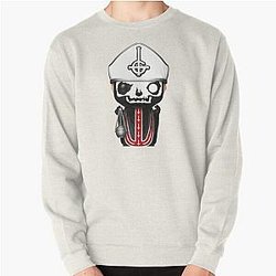 papa ghost Pullover Sweatshirt RB2510