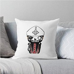 papa ghost Throw Pillow RB2510