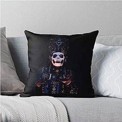 Papa Ghost Throw Pillow RB2510