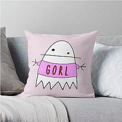 Jukebox the Ghost (Gorl) Throw Pillow RB2510