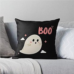 Ghost Of Disapproval Throw Pillow RB2510