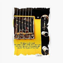 Springsteen Lyrics Tribute. The Ghost Of Tom Joad. Poster RB2510