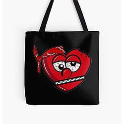 Broken Heart - Glo Gang All Over Print Tote Bag RB1509