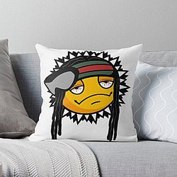 Tadoe Glo Gang Icon Throw Pillow RB1509