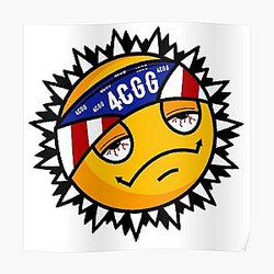 ManeMane4CGG Glo Gang Icon Poster RB1509