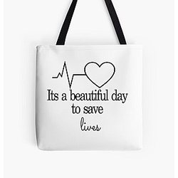 Greysanatomy Scrub Cap All Over Print Tote Bag RB1010