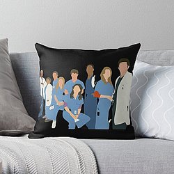 Greysanatomy  Throw Pillow RB1010