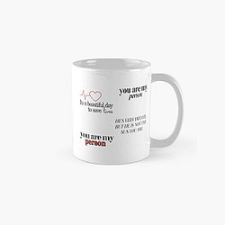 Greysanatomy Scrub Cap four  pack   Classic Mug RB1010