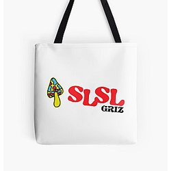 Griz Merch Griz SLSL Shroom All Over Print Tote Bag RB3005