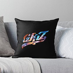 Griz Flames Throw Pillow RB3005